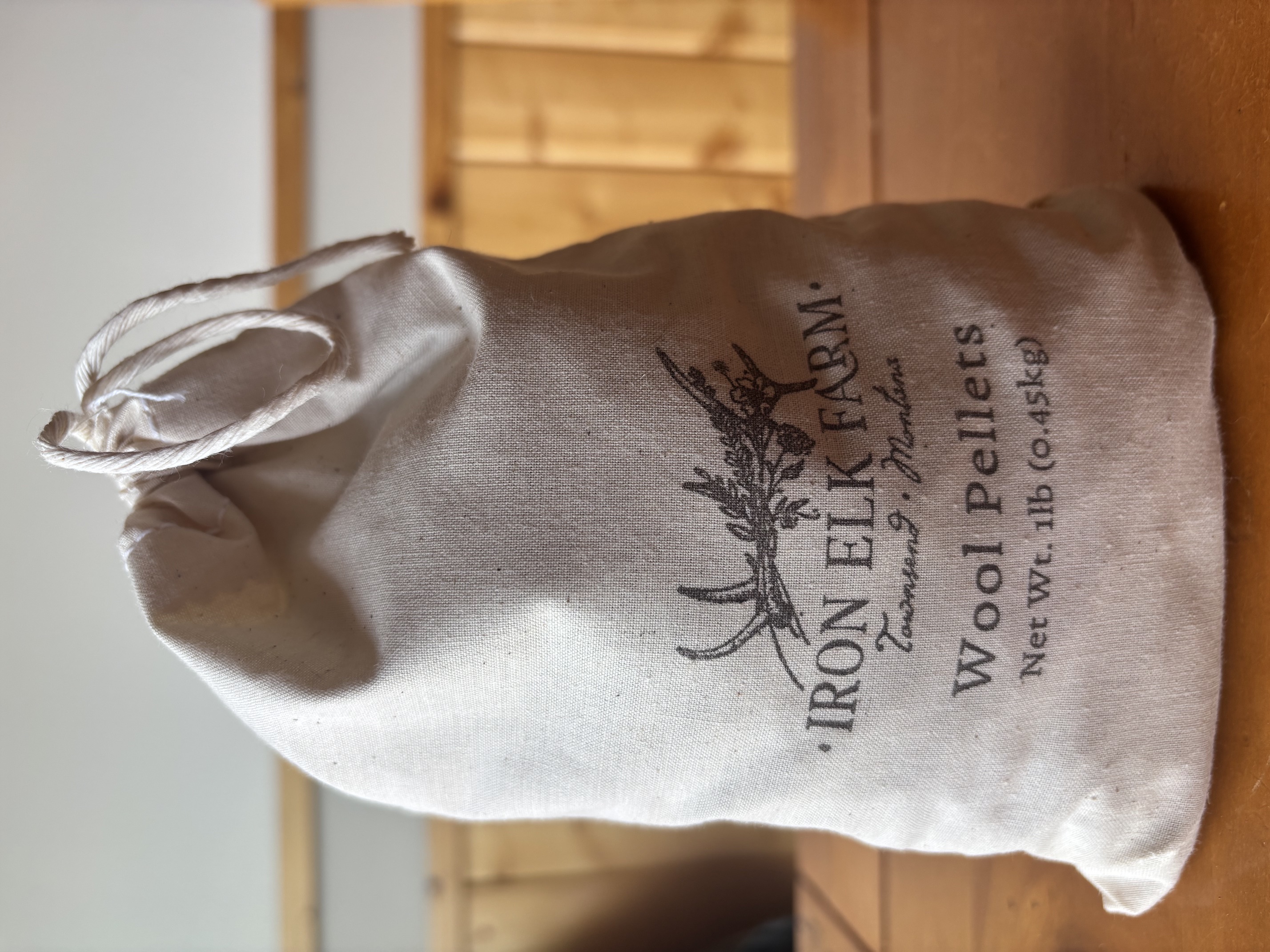 Iron Elk Farm wool pellets